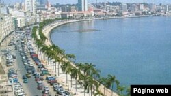 Avenida 4 de Fevereiro, a Marginal, em Luanda