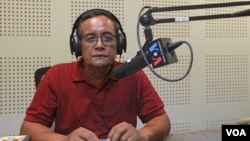 លោក មាស នី អ្នកស្រាវជ្រាវសង្គម។ (លឹម សុធី/VOA)