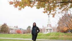 Sonja Thomas, associate professor and department chair of women's, gender and sexuality studies at Colby College, October 13, 2021, that is banning discrimination based on caste, a system of inherited social class, becoming one of the nation's earliest colleges to do so.
