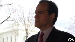 Mauricio Claver-Carone, director de Asuntos del Hemisferio Occidental en el Consejo de Seguridad Nacional, abandonó las actividades previstas en la toma de posesión del presidente argentino Allberto Fernández.