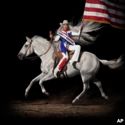 This cover image released by Parkwood/Columbia/Sony shows “Act ll: Cowboy Carter” by Beyonce. (Parkwood/Columbia/Sony via AP)