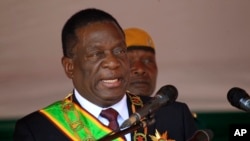 Mutungamiri wenyika VaEmmerson Mnangagwa