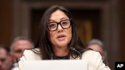 Lori Chavez-DeRemer prisustvuje saslušanju Senatskog odbora za zdravstvo, obrazovanje, rad i penzije o njenoj nominaciji za sekretara rada, 19. februara 2025., na Capitol Hillu u Washingtonu.