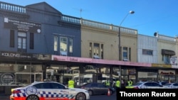 Police look to stop an anti-lockdown protest as a COVID-19 outbreak affects Sydney
