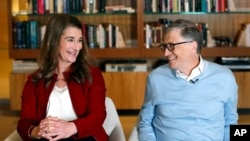 Melinda i Bil Gejts tokom TV intervjua 2019.