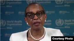 Dr. Matshidiso Moeti, direktur Organisasi Kesehatan Dunia (WHO) untuk wilayah Afrika, dalam pernyataannya pada 24 Juni, 2021, meminta kepada negara negara kaya untuk mendonasikan vaksin COVID-19 yang mereka miliki kepada wilayahnya. (Foto: WHO)