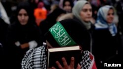 Maandamano yalifanyika mjini Istanbul, Uturuki kufuatia kitendo cha kuchoma Kurani mjini Stockholm, Januari 29, 2023.