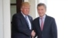 Trump y Macri hablan sobre la crisis económica de Argentina