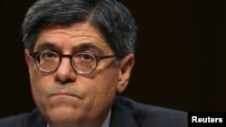 FILE - US Treasury Secretary Jack Lew.