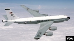 美國空軍RC-135U電子偵察機。
