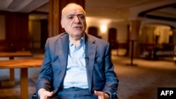 Ghassan Salame, special representative of the secretary-general and head of the U.N. Support Mission in Libya, speaks during an interview with AFP in Berlin, Jan. 18, 2020, on the eve of a peace summit on Libya.