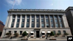 FILE - The United States Chamber of Commerce building, Washington, Aug. 2009.