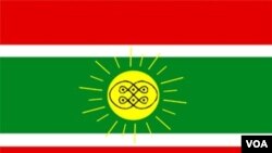 Bandeira do Movimento Potectorado da Lunda Tchokwe