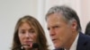 FILE - Fred Warmbier, with his wife, Cindy, speaks about their son, Otto Warmbier, who died after being released by North Korea, during a press conference in Seoul, South Korea, Nov. 22, 2019. 