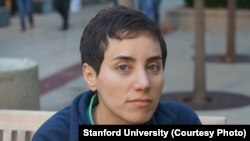 FILE - Stanford University professor Maryam Mirzakhani received the Fields Medal, the top honor in mathematics, in 2014. Mirzakhani, who battled breast cancer, died July 15, 2017, at age 40.