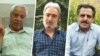 از راست: محمدحسین سپهری، عباس واحدیان شاهرودی و هاشم خواستار