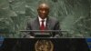 South African President Cyril Ramaphosa speaks during the "Summit of the Future" on the sidelines of the U.N. General Assembly in New York on Sept. 22, 2024. Several African nations are pushing for at least one permanent seat on the U.N. Security Council.