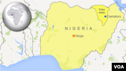Damaturu, di negara bagian Yobe, Nigeria.