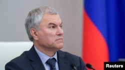 資料照：俄羅斯國家杜馬主席維亞切斯拉夫·沃洛金（Vyacheslav Volodin）