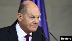 Канцлер Німеччини Олаф Шольц 