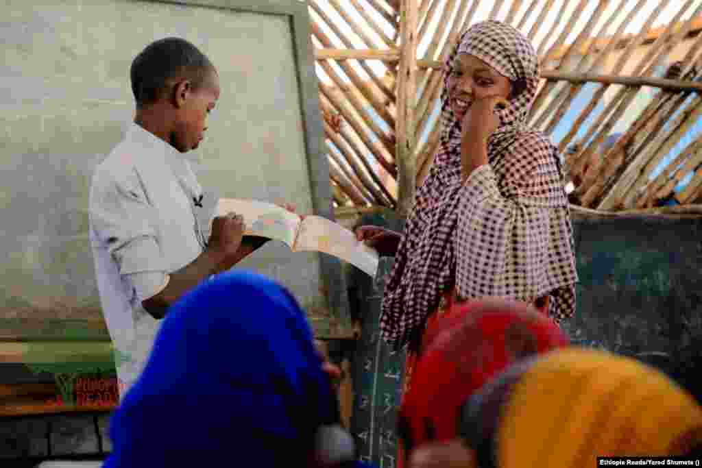 በሶማሌ ክልል ባቢሌ የሚገኘው ጣቢያ በምስል ያጌጡ መጽሃፍት ከተዳረሱባቸው ስፍራዎች አንዱ ነው