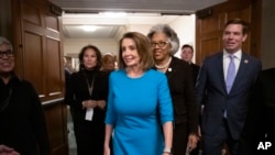 Nancy Pelosi, au Capitole à Washington, le 28 novembre 2018 .