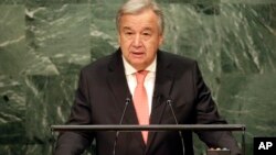 "Las Naciones Unidas necesitan ser ágiles, eficaces y eficientes", dijo Antonio Guterrez al juramentar como noveno Secretario General de la ONU.