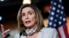 La jefa de la Cámara Baja, Nancy Pelosi, durante una rueda de prensa celebrada el pasado 13 de agosto.