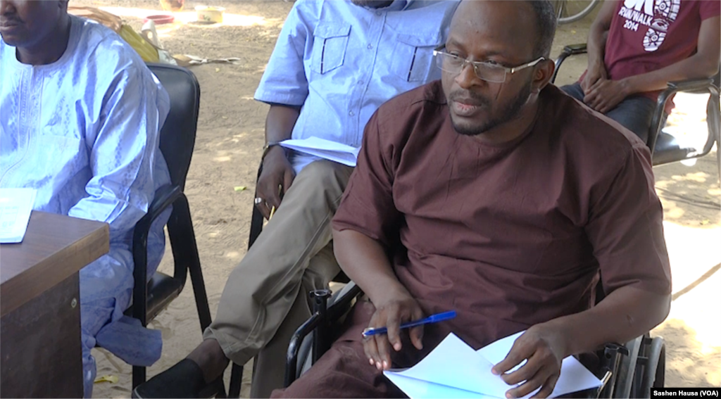 Shugabanin kungiyoyin nakasassu sun halarci Bikin Ranar Tunawa Da Nakasassu A Maiduguri, Disemba 4, 2017 