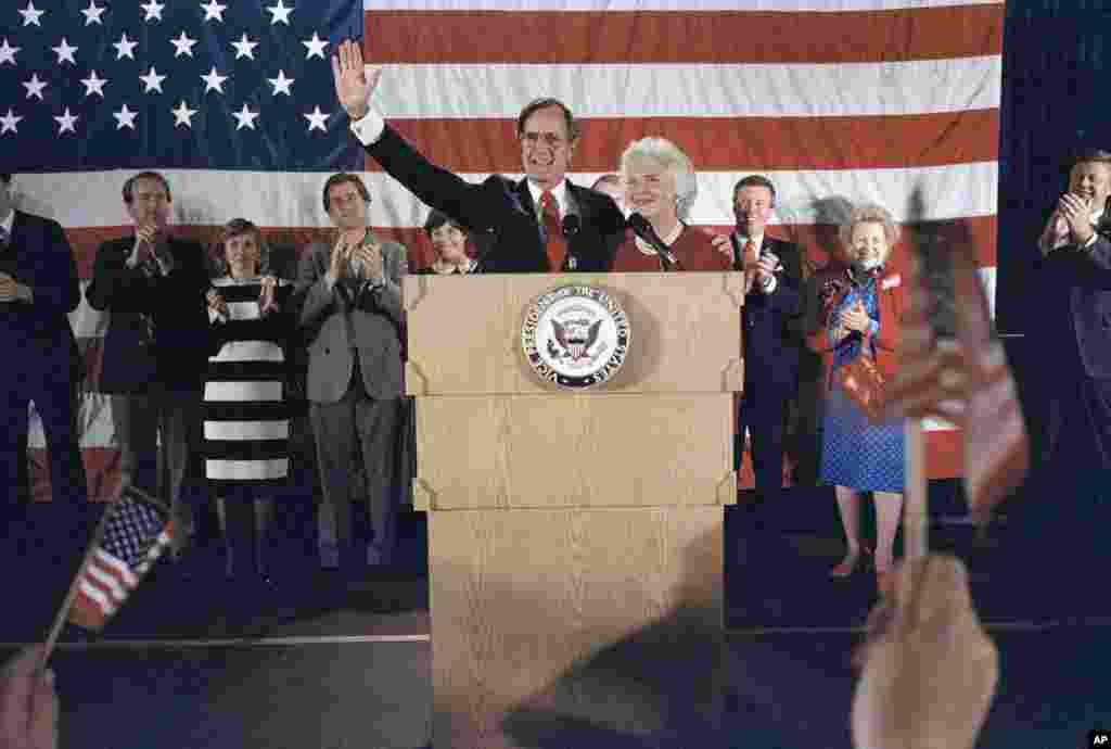 Barbara Bush turmush o&#39;rtog&#39;i Jorj Bush bilan