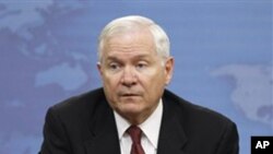 Robert Gates, Secretário de Defesa confirmando o envio de aviões-drones à Líbia,