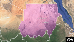 Ramani ya Sudan