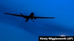 Pesawat tak berawak milik Amerika terbang di atas Afghanistan dekat perbatasan Pakistan (foto: dok).