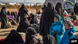 Suasana di kamp al-Hol, tempat pengungsian keluarga mantan kombatan ISIS, di wilayah al-Hasakeh, timur laut Suriah, 14 Januari 2020. (Foto: AFP) 