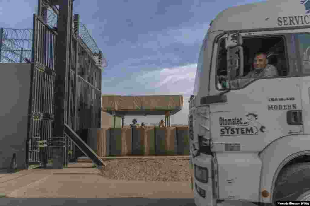 A truck enters Egypt’s Rafah crossing. The estimated death toll from Israel's war on Gaza is 47,000, more than half of them women and children, with 110,000 wounded, thousands missing, and nine in 10 (or 1.9 million) displaced, according to Gaza's Hamas-controlled health ministry. 