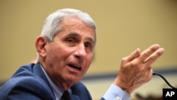  Dakta Anthony Fauci, shugaban Hukumar Yaki da Cututtuka Masu Yado ta Amurka
