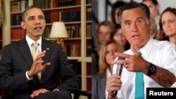 Barack Obama e Mitt Romney. Sondagens sugerem que muitos eleitores americanos já decidiram em quem vão votar em Novembro