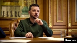 Ukraine's President Zelenskiy speaks with India's PM Modi via phone line in Kyiv