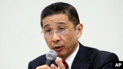 CEO Nissan Motor Co., Hiroto Saikawa di Yokohama, dekat Tokyo, 17 Desember 2018. (Foto: dok).