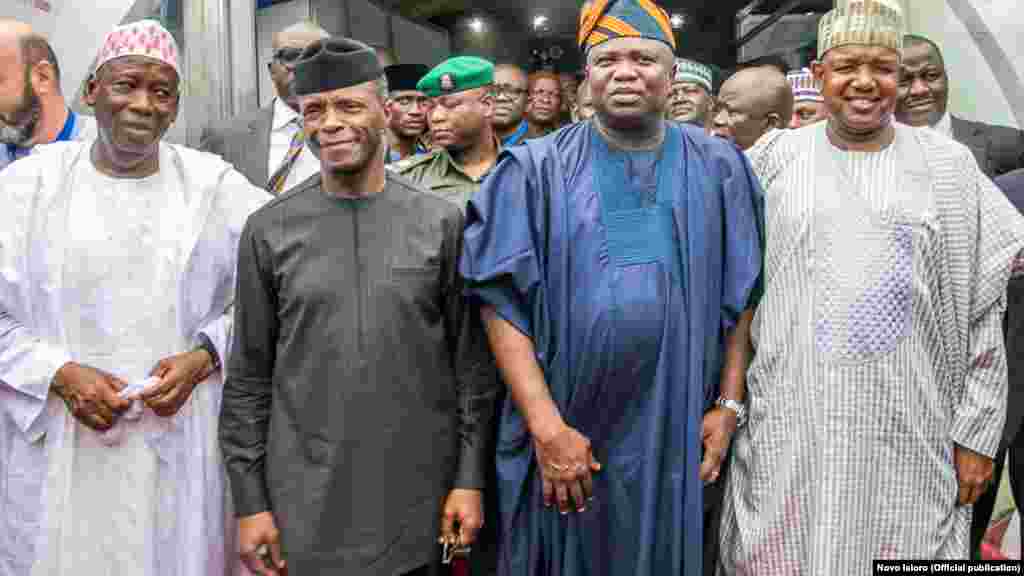 Osinbajo Ya Bude Taron Kolin Habbaka Tattalin Arziki Da Zuba Hannayen Jari Tsakanin Jihohin Legas Da Kano