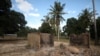 Le village attaquee de Chitolo, Mozambique, le 10 juillet 2018.
