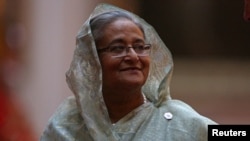 ဘင်္ဂလားဒေရှ့် ဝန်ကြီးချုပ် Sheikh Hasina 