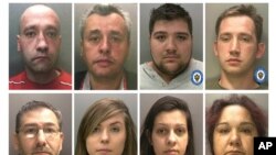 Foto anggota jaringan perbudakan modern di Inggris yang dirilis oleh Polisi West Midlands, Inggris, hari Jumat, 5 Juli 2019.