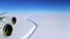 Giant Crack in Antarctic Ice Creating Giant Iceberg 