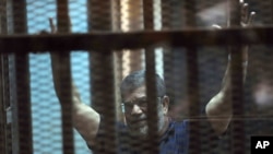 محمد مرسی، رئیس جمهوری برکنار شده مصر