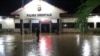 Kantor Polsek Gorontalo terendam banjir. (Courtesy: BNPB)