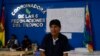 El expresidente Evo Morales mastica hojas de coca durante una huelga de hambre en Lauca N, en la región del Chapare, Bolivia, el domingo 3 de noviembre de 2024, en medio de un conflicto político en curso con el gobierno del presidente Luis Arce. (Foto AP/Juan Karita).
