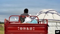 內蒙的牧民