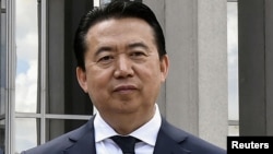 前國際刑警組織主席孟宏偉2018年5月8日在法國里昂。