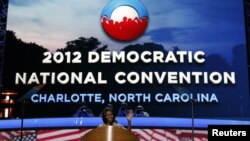 Charlotte vive de cerca la fuerza de la publicidad de la campaña del mandatario estadounidense, Barack Obama.